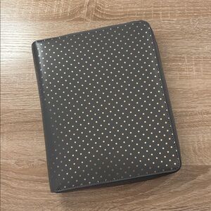 kikki.K A5 Zipper Rings Planner Cover Rosegold & Grey with Zipper Inserts